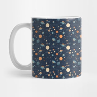 Stars and planets pattern Mug